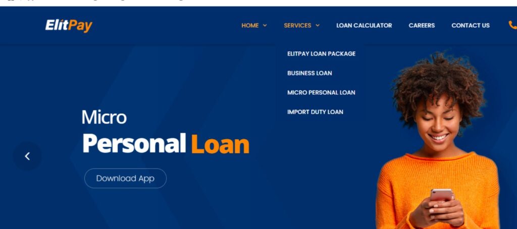 ElitePay Types of Loans